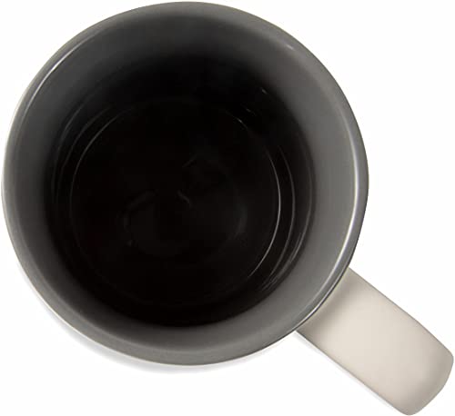 Pavilion - Running People - Gray & Cream 18 oz Coffee Mug