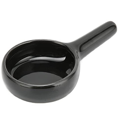 Tealight Wax Warmer Candle Spoon, Shape Replacement Candle Holder for Essential Oil, Aromatherapy Diffuser,Fragrance Incense (Black) - color: Black