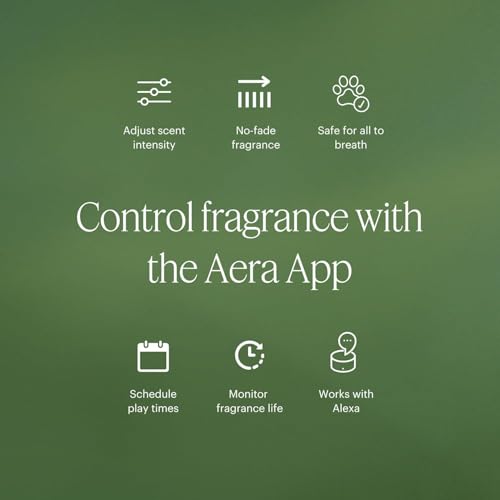 Aera Home Hygiene Lavender & Bergamot Diffuser Fragrance Refill - 25ml | Notes of Lavender, Lavandin and Wild Mint, essential oil, aromatherapy, Alexa Compatible, works with Aera diffuser