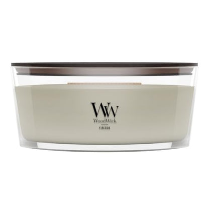 WoodWick Fireside Holiday Candle Gifts for Women and Men, 16 oz Ellipse Candle with Crackling Wick - color: Fireside, size: 16oz