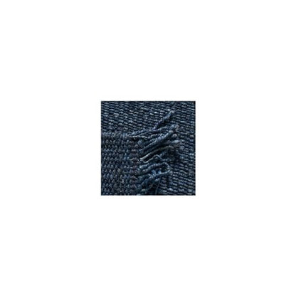 SAFAVIEH Natural Fiber Collection Accent Rug - 2' x 3', Navy, Handmade Boho Fringe Woven Jute, Ideal for High Traffic Areas in Entryway, Living Room, Bedroom (NF368N) - color: Navy, size: 2' x 3' (Rectangular)