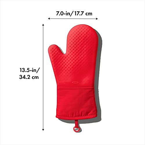 OXO Good Grips Silicone Oven Mitt, Jam - color: Jam