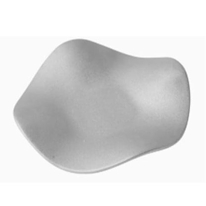 Brrnoo Minimalist Frosted Ceramic Dish – Irregular Shaped Jewelry Tray for Rings, Earrings & Trinkets, 6.7" Decorative Catchall Dish (Silver) - size: Silver