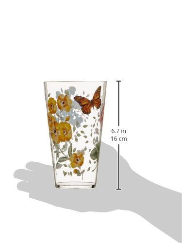 Lenox 866239 Butterfly Meadow Acrylic 4-Piece Highball Set, 20 oz, Acrylic NOT GLASS (Pack of 3) - size: 4 Count (Pack of 3), style: Highball Set of 4