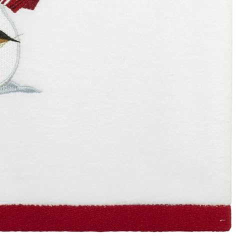 Avanti Linens - Bath Towel, Soft & Absorbent Cotton Velour, Christmas Bathroom Essentials (Holiday Cheer) - size: Bath Towel