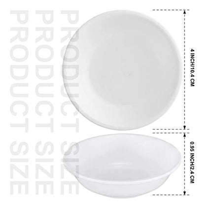 Wax Warmer Replacement Dish and Ceramic Oil Burnerwith Candle Warmer Plate - Wax Melter-(2 Pcs,4 in)