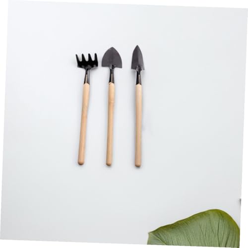 FRCOLOR Mini Garden Tool Set for Indoor Succulent Plants, 18pcs Gardening Planting Tools Kit with Hand Shovel, Trowel, and Rake for Potted Flower Care and Soil Cultivation