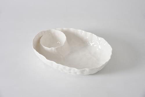 Willow, Oval Chip & Dip, 12" x 9" x 2.5"