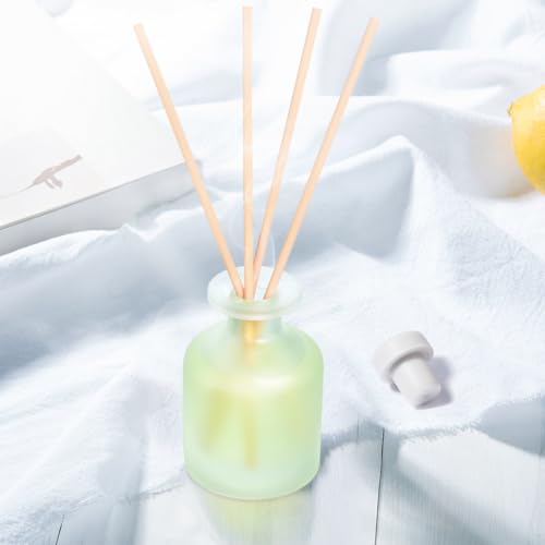 Reed Diffuser for Home, Clean Linen Scent 3.38oz (100ml)*1 Pack Essential Oil Reed Diffuser Set with 8 Sticks, Long Lasting Air Freshener for Bathroom Bedroom Living Room, Home Decor & Gifts - size: 3.38 oz/1 pack