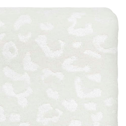 Nicole Miller - Bath Towels, Soft & Absorbent Cotton, Dorm Room Essentilals, Set of 2 (Celina Collection, Cream) - size: 2pc Bath Towels