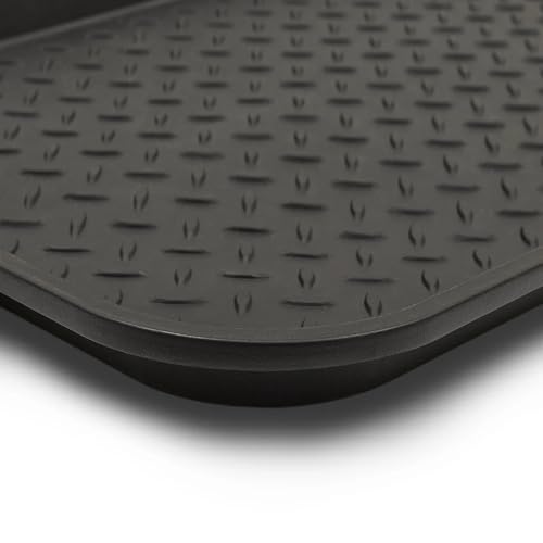 Boot Tray and Shoe Mat for Entryway - Heavy Duty Waterproof Shoe Tray Organizer, Non Slip Boot Trays for Front Door, Entryway Muddy Shoes Storage, 15x29 Inches