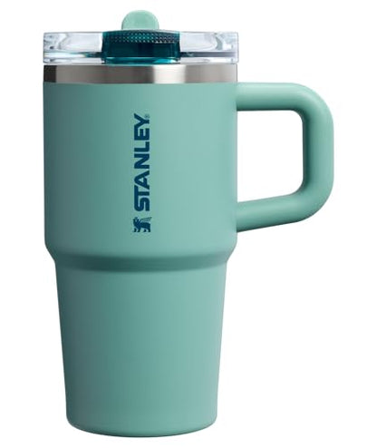 STANLEY Quencher ProTour Flipstraw Tumbler, 20 oz, Spring Green | Built-In Straw & Handle | Cupholder Compatible for Travel | Leakproof Insulated Stainless Steel Cup | BPA-Free - color: Spring Green, size: 20 Ounces