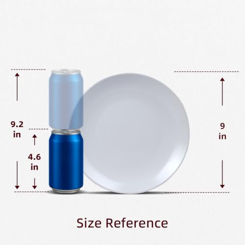Restaurant Value, Stoneware Coupe Shape Plate 9", Matte White, Case of 24 - color: Matte White, size: Plate 9"
