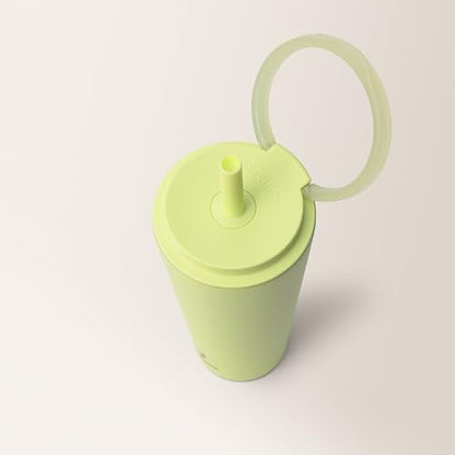 REDUCE Halo 32 oz Stainless Steel Vacuum Insulated Tumbler - Spill Proof Travel Mug with Flip Handle Lid - Keeps Drinks Cold for 32 Hrs - Dishwasher Safe - Cupholder Friendly - Mojito - color: Mojito, size: 32 Ounces