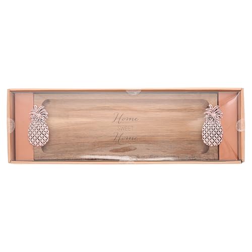 Pavilion - Home Sweet Home - Pineapple - 14.25" Serving Tray Charcuterie Board Host Hostess Housewarming Apartmentwarming