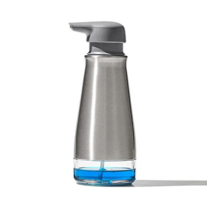 OXO Good Grips Foaming Soap Dispenser - color: Stainless Steel, style: Foam Soap Dispenser