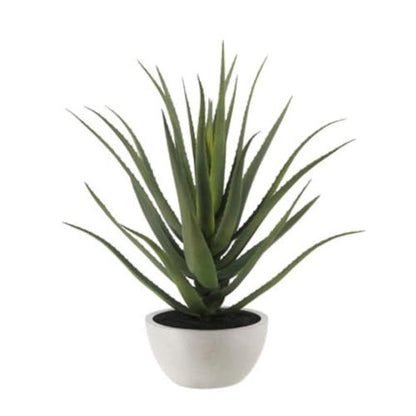CG Hunter Faux Agave Plant, Premium Artificial Indoor Plant Stands 31.5” Tall and Enhances Interior Design, Lifelike-Leaves Create Realistic Natural Appearance, Planter Pot Included - size: 31.5" Agave