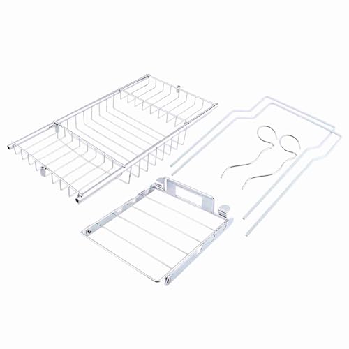 1Pcs Bathtub Tray Wine Holder, Expandable Bathtub Tray Bath Caddy, Storage Organizer Large Storage Space Soap Red Wine Rack, Ideal for Shampoo Soap Bathroom Essentials