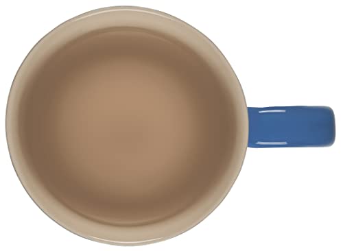 Le Creuset Stoneware Extra-Large Logo Coffee Mug, 20oz., Marseille - color: Marseille, size: 20 Ounces