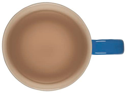 Le Creuset Stoneware Extra-Large Logo Coffee Mug, 20oz., Marseille - color: Marseille, size: 20 Ounces