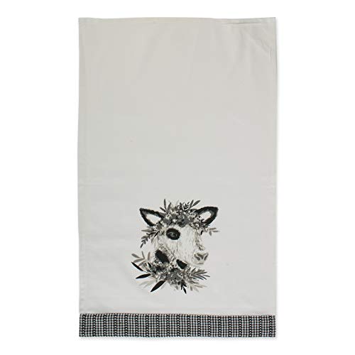 DII Home Sweet Farmhouse Kitchen Collection, Dishtowel Set, 18x28, Farm Animals, 3 Count - color: Farm Animals, size: Dishtowel Set, 18x28"