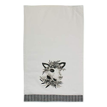 DII Home Sweet Farmhouse Kitchen Collection, Dishtowel Set, 18x28, Farm Animals, 3 Count - color: Farm Animals, size: Dishtowel Set, 18x28"