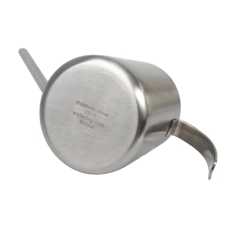 IMEEA Watering Can 18/8 Stainless Steel 20oz Long Spout for Indoor Plants