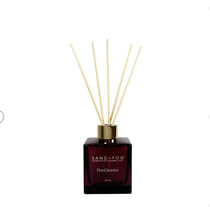 Scented Diffuser, 6 fl oz Aromatherapy Diffuser Oil Set, Home Fragrance, Natural Essential Oil, Home & Bathroom Decorǀ Scent: Floral Jasmine - size: 6 Fl Oz (Pack of 1)