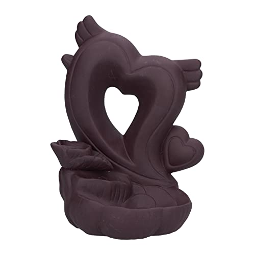 Backflow Incense Burner Smoke Waterfall Burner Ceramic Incense Holder Ornament for Home Office Decoration