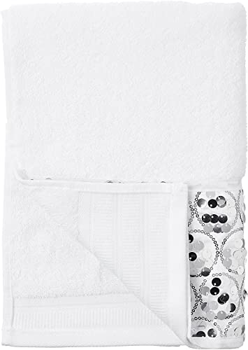 Zahari Home Sinatra 3 Piece Bathroom Towel Set Bath Towel Hand Towel Wash Cloth Absorbent, White - color: White