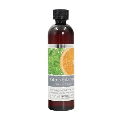 Hosley's Set of 2, 5 oz Citrus Cilantro Fragrance Warming Oils. Ideal Gift for Weddings, spa, Reiki, Meditation, Bathroom Settings. P1 - size: 2.5 Fl Oz (Pack of 2)