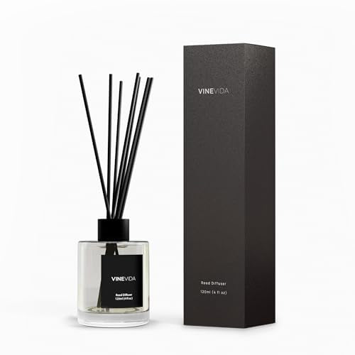 VINEVIDA Prime Reed Diffuser for Home & Bathroom | Long-Lasting Scent Sticks Set | Oil Stick Diffuser | Bathroom Scent - Room Fragrance No. 1007 - Inspired by: Dream On & Westin Hotels