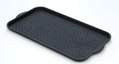 Diamond Boot Tray, 15" x 29", Black