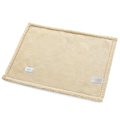Cream Pet Blanket Couch Throw Blankets for Dogs Cats Waterproof Bed Cover Puppy Leakproof Warm Sherpa Fleece Sofa Covers Washable-XS-28X20in - color: Cream, size: XS-50*70cm(20*28in)