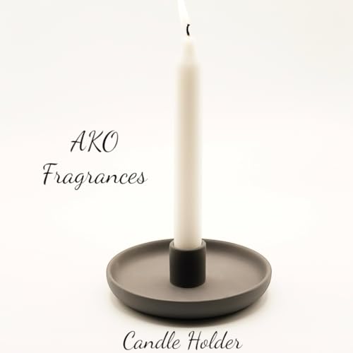 4 in 1 Incense Burner Holder - Multi-Purpose Ceramic Incense Stick Holder, Palo Santo Holder for Clean Burning, Sage Meditation Burner Set, Candle Holder for Aromatherapy (Matte Charcoal Black) - color: Matte Charcoal Black