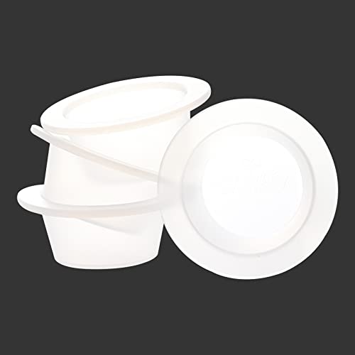 ASAWASA 4 Pcs Silicone Wax Warmer Liners for Pluggable, No Mess, No Scrape, Reusable，Long Lasting, 1.62 inch Bottom Diameter,2.03 inch Top Diameter,1.12 inch Depth(Small size 4pcs ） - style: Four Small size