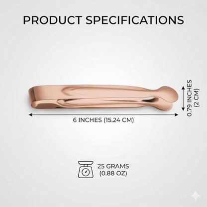 Small Serving Tongs, Mini Stainless Steel Sugar Tongs for Ice, Candy, Appetizers, Charcuterie, Kitchen Serving Utensils, Rose Gold - color: Rose Gold