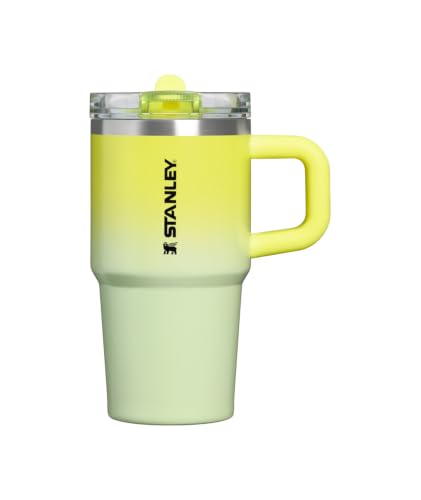 STANLEY Quencher ProTour Flipstraw Tumbler, 20 oz, Atomic Gradient | Built-In Straw & Handle | Cupholder Compatible for Travel | Leakproof Insulated Stainless Steel Cup | BPA-Free - color: Atomic Gradient, size: 20 Ounces