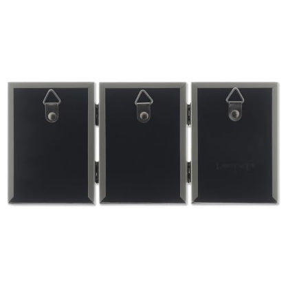 Lawrence Frames Bead Border Design, 2.5x3.5 Triple, Satin Gold. - color: Satin Gold, size: 2.5x3.5 Triple