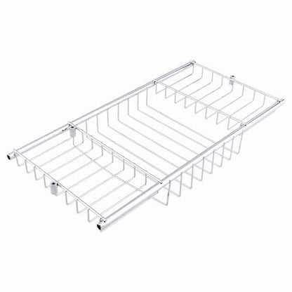 1Pcs Bathtub Tray Wine Holder, Expandable Bathtub Tray Bath Caddy, Storage Organizer Large Storage Space Soap Red Wine Rack, Ideal for Shampoo Soap Bathroom Essentials