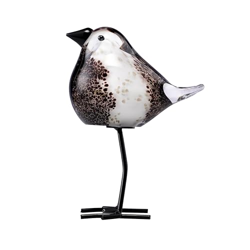 Glass Bird Figurines Art Collectible Ornaments Statue Figurines Modern Handmade Sculpture Home Decor - color: Bd-4