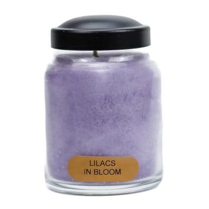 A Cheerful Giver - Lilacs In Bloom Baby Scented Glass Jar Candle (6oz) with Lid & True to Life Fragrance Made in USA - size: 6oz Baby