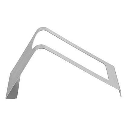 Fdit Stainless Steel Wine Bottle Rack Holder, Single Bottle Display Stand, Silver, 7.87x4.33 Inch