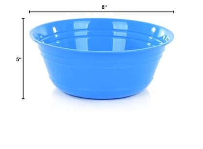 Mintra Home Snack Bowls (Medium 6pk (1.8L), Blue) - color: Blue, size: Medium 6pk (1.8L)