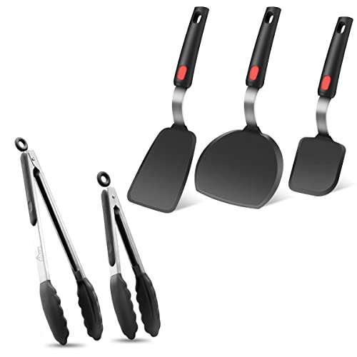 HOTEC Silicone Tongs and Spatulas