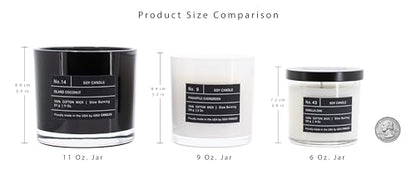 Lulu Candles | Jasmine, Oud & Sandalwood |Luxury Scented Soy Jar Candle | Hand Poured in The USA | Highly Scented & Long Lasting (6 Oz. 2 Pack) - size: 6 Oz. 2 Pack