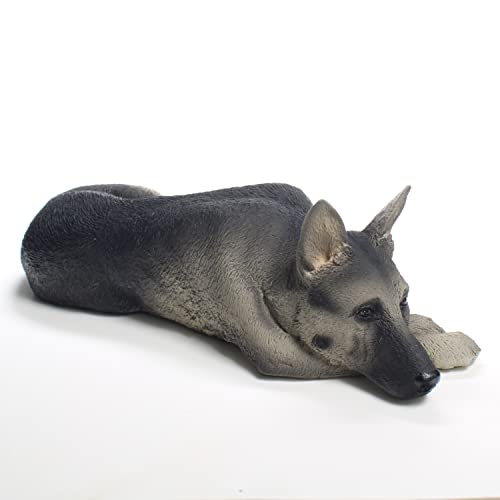 German Shepherd Blk/slvr MyDog Figurine - color: Black-silver My Dog German Shepherd