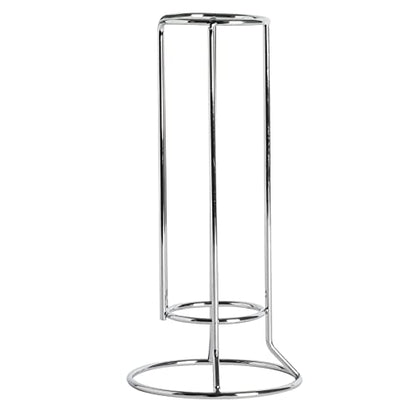 Gibson Soho Lounge Stackable Glass Espresso Cups with Rack, 4-Piece Set, 3.8oz – Durable Glass Coffee Cups - color: Espresso Cups with Rack (4-Piece), size: 3.8 Ounces
