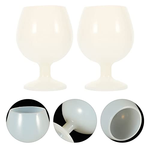 2pcs Silicone Wine Glass Multi-function Drink Cup Home Supply Wedding Props
