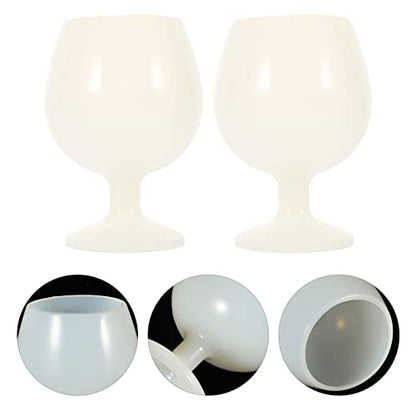 2pcs Silicone Wine Glass Multi-function Drink Cup Home Supply Wedding Props